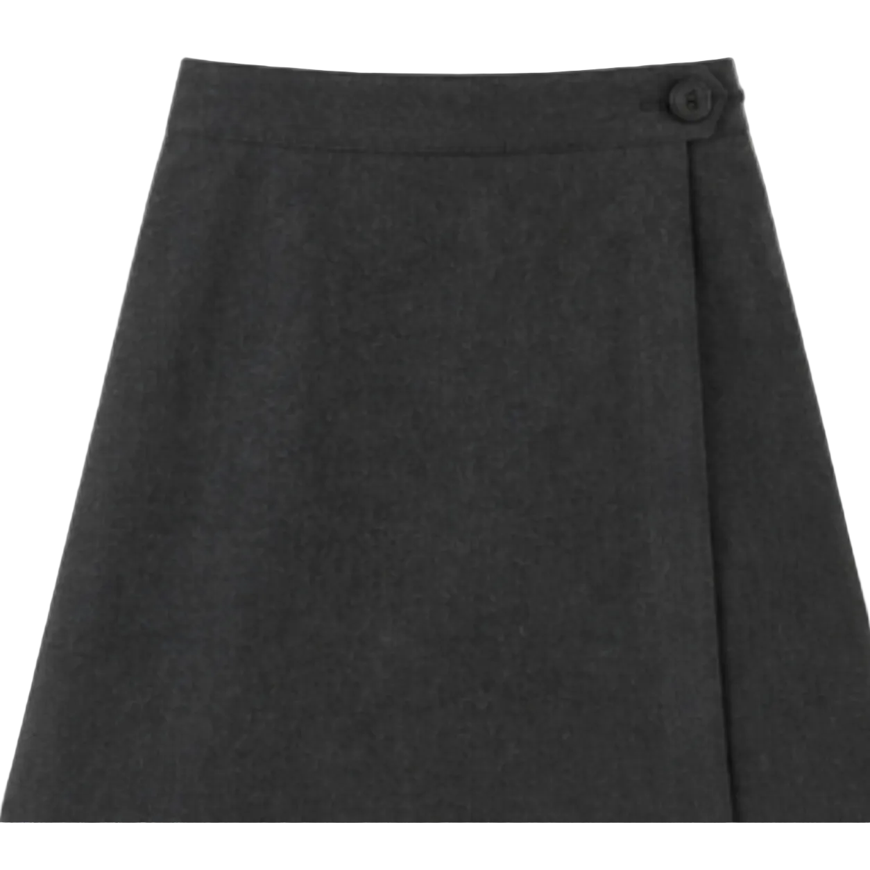 Grey Wrap Skirt