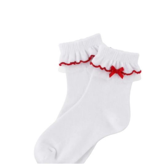 Girls White Socks (Pack of 5)